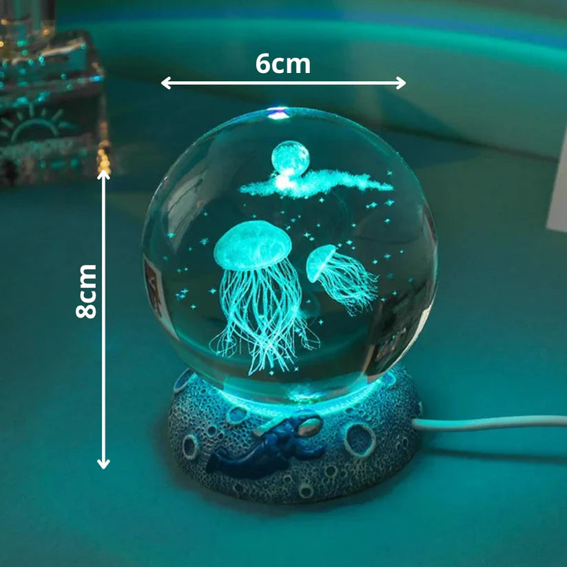 DecorQuintessenceâ„¢ Ocean Orb Crystal